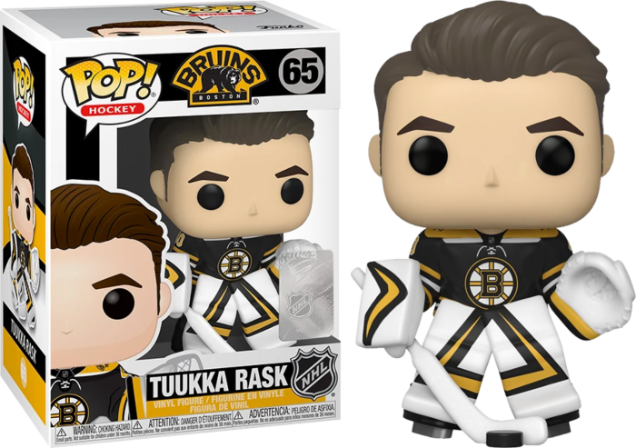 Funko Pop! NHL Hockey - Tuukka Rask Boston Bruins #65 - Pop Basement