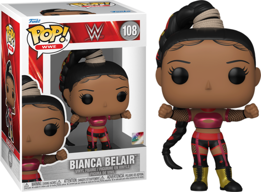 Funko Pop! WWE - Bianca Belair (WrestleMania 38) #108 - Pop Basement