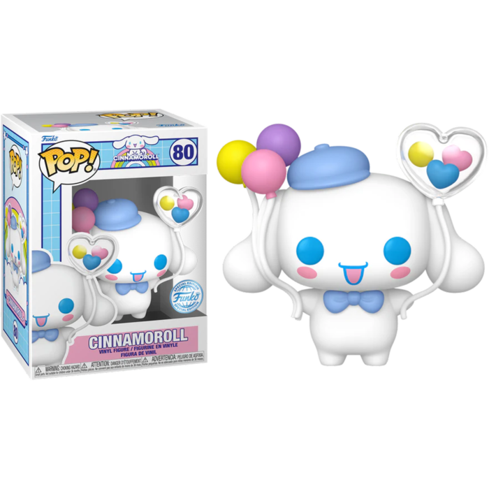 Funko Pop! Hello Kitty - Cinnamoroll (with Balloons) #80 - Pop Basement