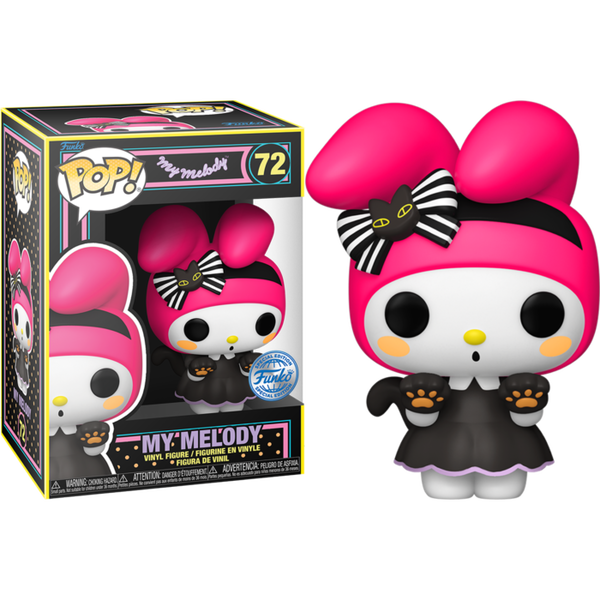 Funko Pop! Sanrio - My Melody Halloween Blacklight #72 - Pop Basement