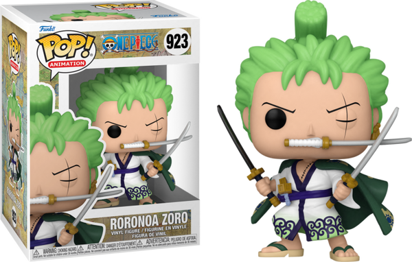 Funko Pop! One Piece - Roronoa Zoro with Swords #923 - Pop Basement