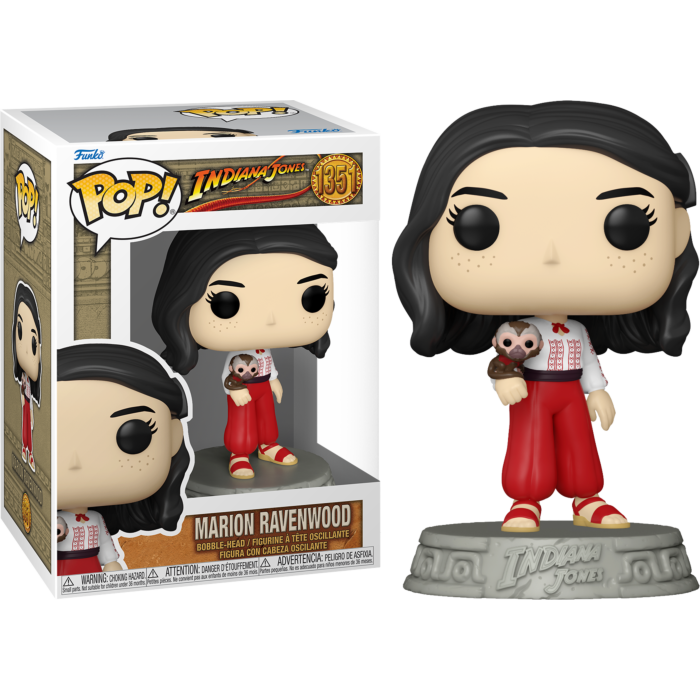 Funko Pop! Indiana Jones and the Raiders of the Lost Ark - Marion Ravenwood #1351 - Pop Basement