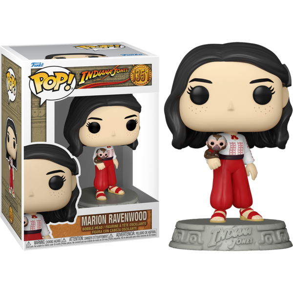 Funko Pop! Indiana Jones and the Raiders of the Lost Ark - Marion Ravenwood #1351 - Pop Basement