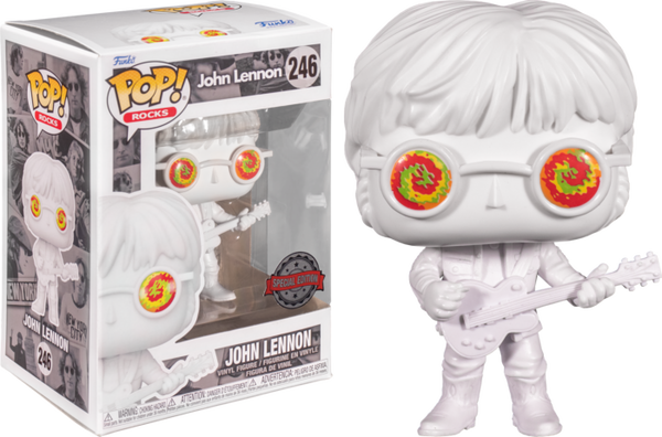 Funko Pop! John Lennon - John Lennon with Psychedelic Glasses #246 - Pop Basement