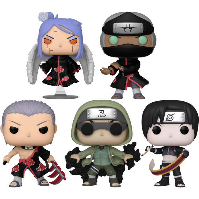 Funko Pop! Naruto: Shippuden - Shadow Shinobi - Bundle (Set of 5) - Pop Basement