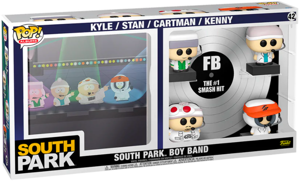 Funko Pop! Albums - South Park - Fingerbang / Boy Band Deluxe - 4-Pack - Pop Basement