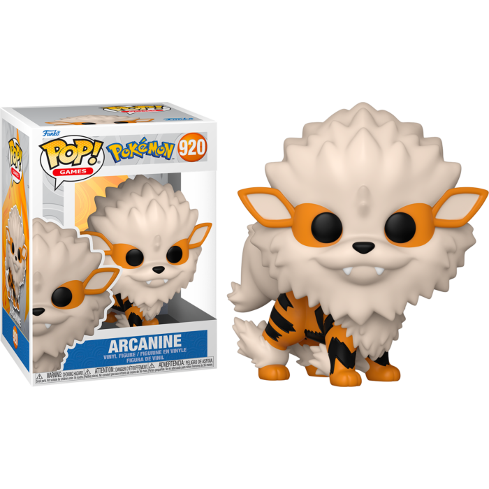 Funko Pop! Pokemon - Arcanine #920 - Pop Basement