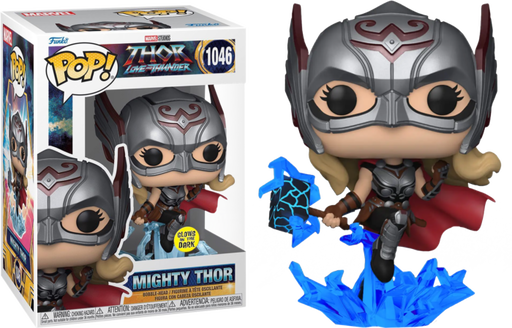 Funko Pop! Thor 4: Love and Thunder - Mighty Thor Glow in the Dark #1046 - Pop Basement