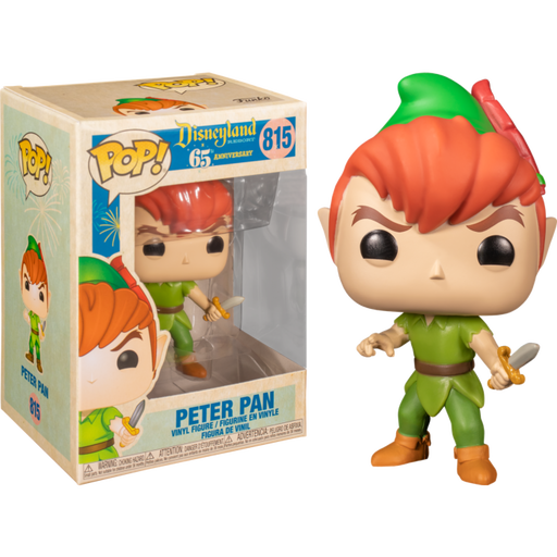Funko Pop! Peter Pan - Peter Pan Disneyland 65th Anniversary #815 - Pop Basement