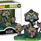 Funko Pop! Disney Villains: Assemble - Scar with Hyenas Deluxe Diorama #1204 - Pop Basement