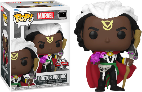 Funko Pop! The New Avengers - Doctor Voodoo #1060 - Pop Basement