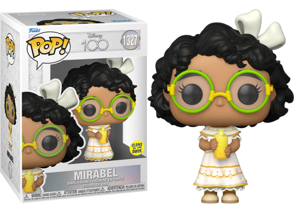 Funko Pop! Encanto (2021) - Mirabel Disney 100th Glow in the Dark #1327 - Pop Basement