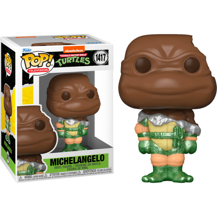 Funko Pop! Teenage Mutant Ninja Turtles - Michelangelo (Chocolate) #1417 - Pop Basement