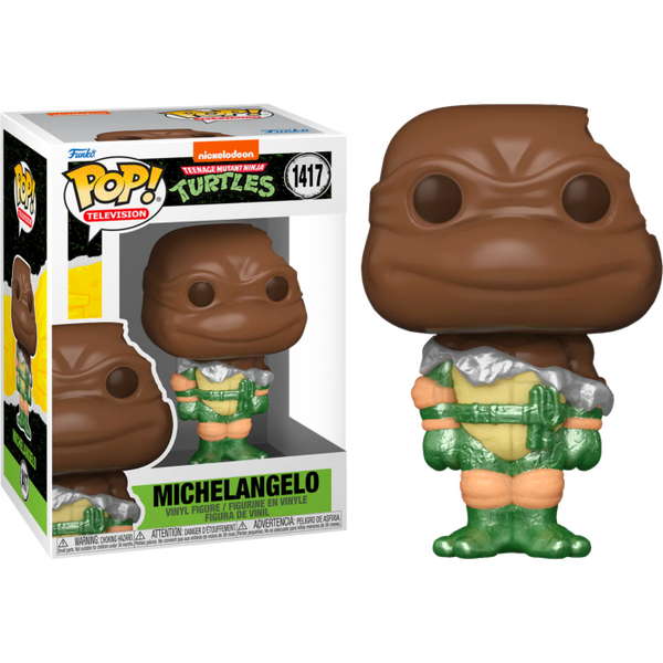 Funko Pop! Teenage Mutant Ninja Turtles - Michelangelo (Chocolate) #1417 - Pop Basement