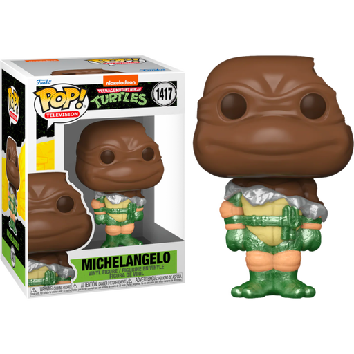 Funko Pop! Teenage Mutant Ninja Turtles - Michelangelo (Chocolate) #1417 - Pop Basement