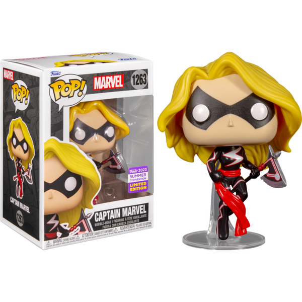Funko Pop! Marvel: Fear Itself - Captain Marvel #1263 (2023 Summer Convention Exclusive) - Pop Basement