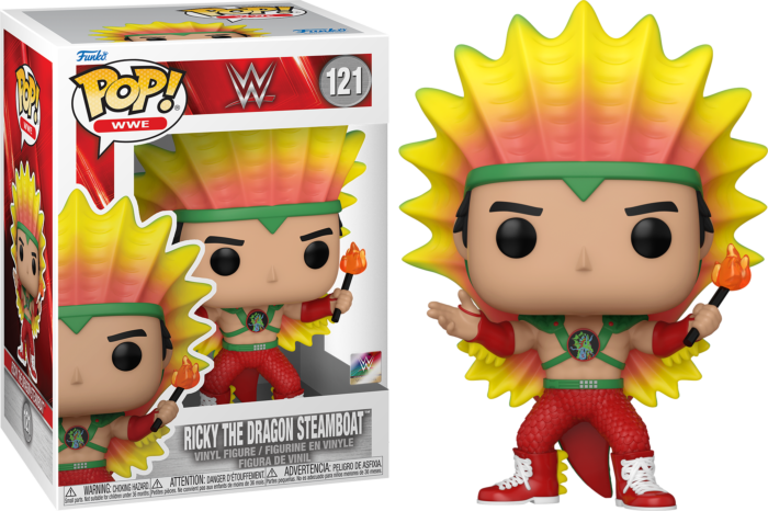 Funko Pop! WWE - Ricky "The Dragon" Steamboat #121 - Pop Basement