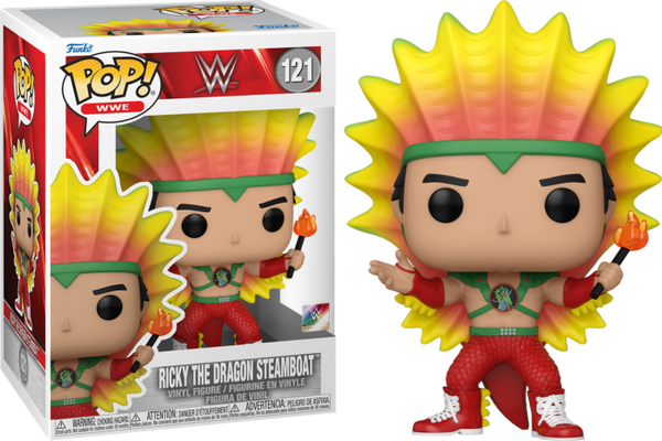 Funko Pop! WWE - Ricky "The Dragon" Steamboat #121 - Pop Basement