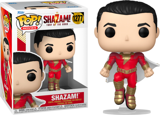 Funko Pop! Shazam! Fury of the Gods (2023) - Shazam! #1277 - Chase Chance - Pop Basement