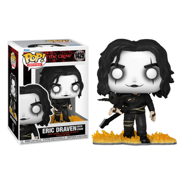 Funko Pop! The Crow - Eric Draven with Crow #1429 - Pop Basement