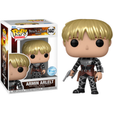 Funko Pop! Attack on Titan - Armin Arlelt Metallic #1447 - Pop Basement