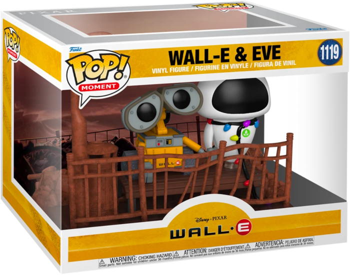 Funko Pop! Wall-E - Wall-E & Eve Movie Moment - 2-Pack - Pop Basement
