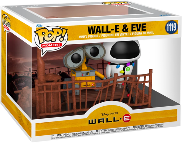 Funko Pop! Wall-E - Wall-E & Eve Movie Moment - 2-Pack - Pop Basement