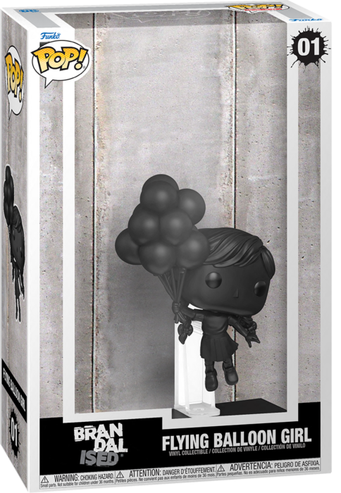 Funko Pop! Art Cover - Brandalised - Flying Balloon Girl by Banksy #01 - Pop Basement