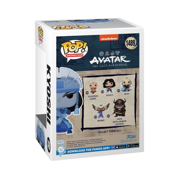 Funko Pop! Avatar: The Last Airbender - Avatar Kyoshi Spirit Glow in the Dark #1489 - Pop Basement