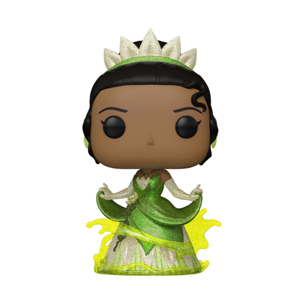 Funko Pop! The Princess and the Frog (2009) - Tiana Disney 100th Diamond Glitter #1321 - Pop Basement