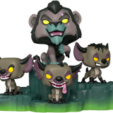 Funko Pop! Disney Villains: Assemble - Scar with Hyenas Deluxe Diorama #1204 - Pop Basement