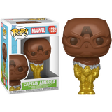 Funko Pop! Marvel Comics - Captain America (Chocolate) #1332 - Pop Basement