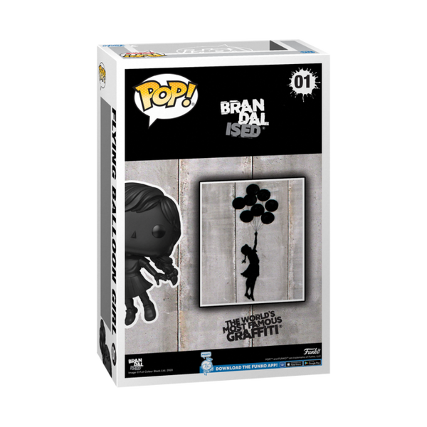 Funko Pop! Art Cover - Brandalised - Flying Balloon Girl by Banksy #01 - Pop Basement