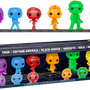 Funko Pop! Avengers 4: Endgame - The Avengers Infinity Stones Artist Series 6-Pack with Collector Base - Pop Basement