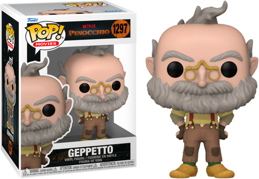 Funko Pop! Guillermo del Toro's Pinocchio (2022) - Geppetto #1297 - Pop Basement