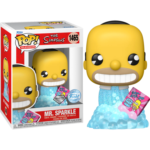 Funko Pop! The Simpsons - Mr. Sparkle Diamond Glitter #1465 - Pop Basement