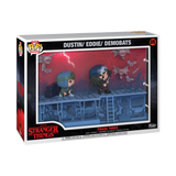 Funko Pop! Moments - Stranger Things 4 - Phase Three Dustin, Eddie, & Demobats Deluxe #05 - Pop Basement