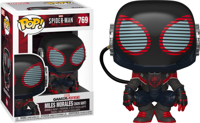 Funko Pop! Marvel's Spider-Man: Miles Morales - Miles Morales in 2020 Suit #769 - Pop Basement