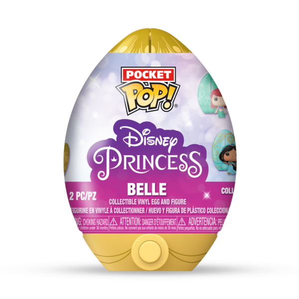 Funko Pop! Disney Princess - Pocket Pop! Vinyl Figure in Easter Egg (Mystery Single Unit) - Pop Basement