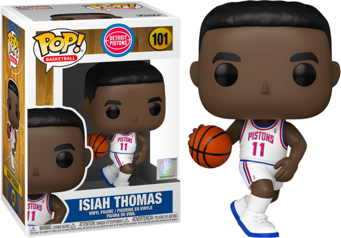 Funko Pop! NBA Basketball - Isiah Thomas Detroit Pistons #101 - Pop Basement