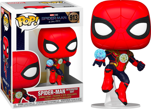 Funko Pop! Spider-Man: No Way Home - Spider-Man in Integrated Suit #913 - Pop Basement