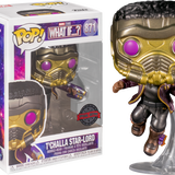 Funko Pop! Marvel: What If… - T'Challa Star-Lord Metallic #871 - Pop Basement