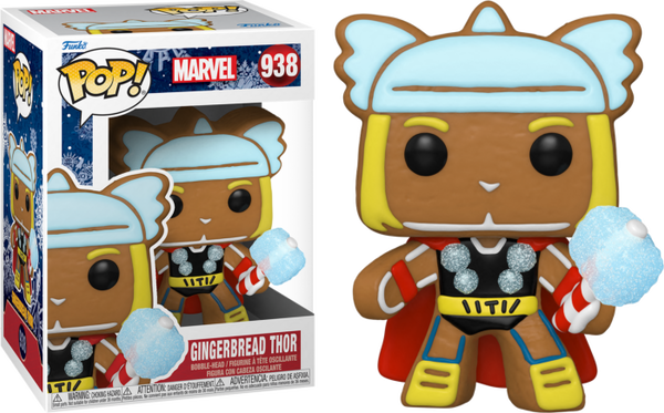 Funko Pop! Marvel: Holiday - Gingerbread Thor #938 - Pop Basement