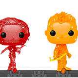 Funko Pop! Avengers 4: Endgame - The Avengers Infinity Stones Artist Series 6-Pack with Collector Base - Pop Basement