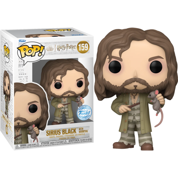 Funko Pop! Harry Potter and the Prisoner of Azkaban - Sirius Black with Wormtail #159 - Pop Basement