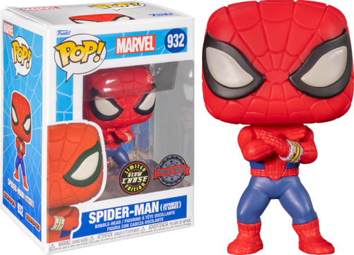 Funko Pop! Spider-Man - Spider-Man Japanese TV Series #932 - Chase Chance - Pop Basement