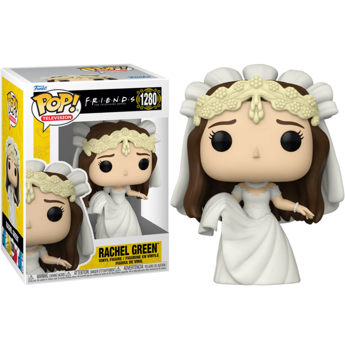 Funko Pop! Friends - Rachel Green in Wedding Dress #1280 - Pop Basement
