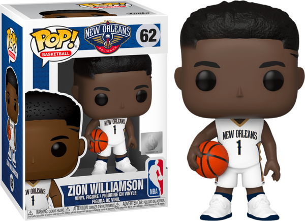 Funko Pop! NBA Basketball - Zion Williamson New Orleans Pelicans #62 - Pop Basement