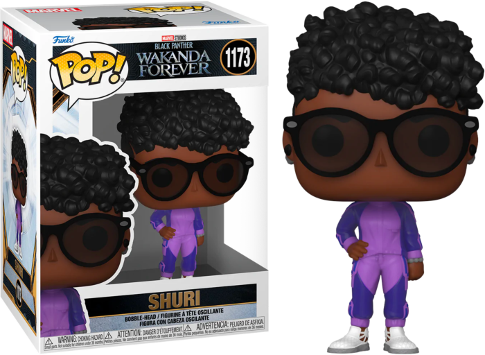 Funko Pop! Black Panther 2: Wakanda Forever - Shuri with Sunglasses #1173 - Pop Basement