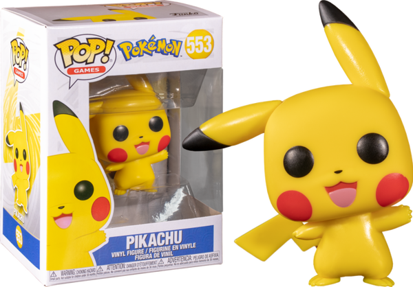 Funko Pop! Pokemon - Pikachu Waving #553 - Pop Basement